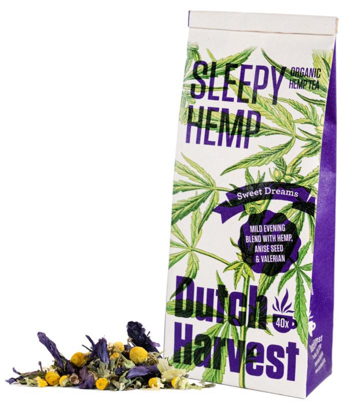 Sleepy hemp organic tea bio