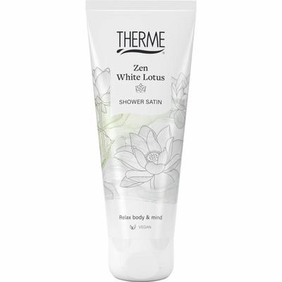 Therme Zen white lotus shower satin
