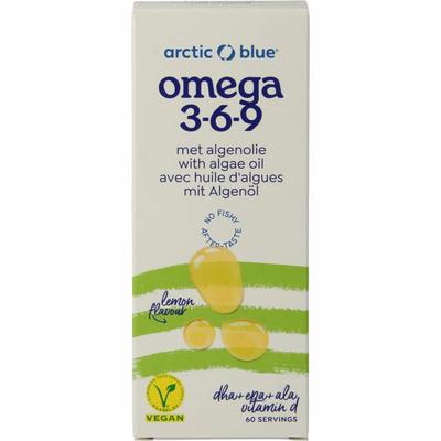 Arctic Blue Hennepzaad- en algenolie DHA, EPA, ALA, vitamine D
