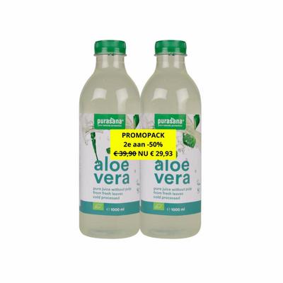 Purasana Aloe vera sap bio duo 2 x 1000ml