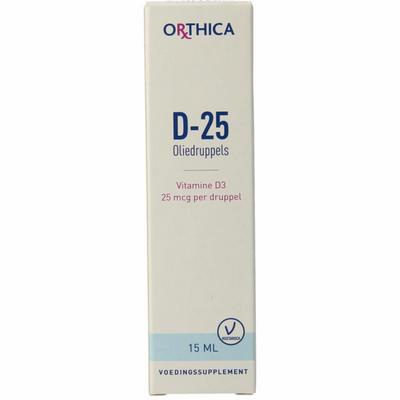 Orthica Vitamine D-25 olie druppels