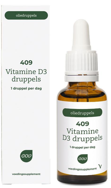 409 Vitamine D3 druppels 25mcg
