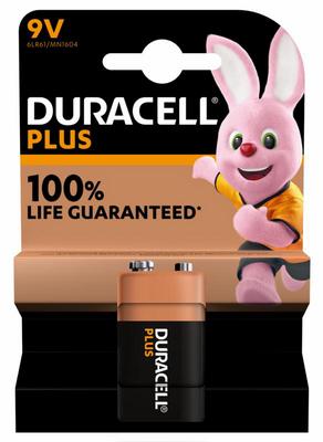 Duracell Alka plus 9V