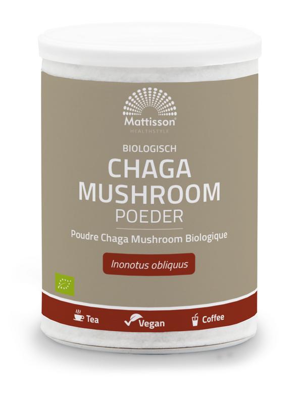Chaga mushroom poeder bio