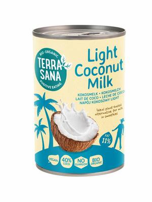 Terrasana Kokosmelk light 11% vet bio