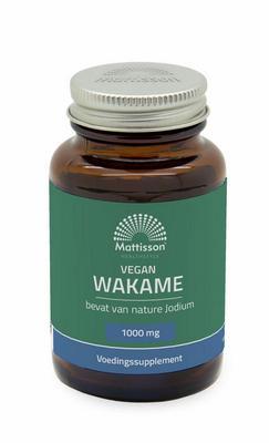 Mattisson Wakame 1000mg bevat jodium
