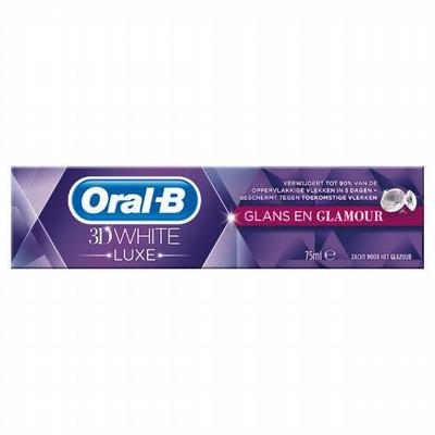 Oral B b tp 3d white luxe glam - 75ml