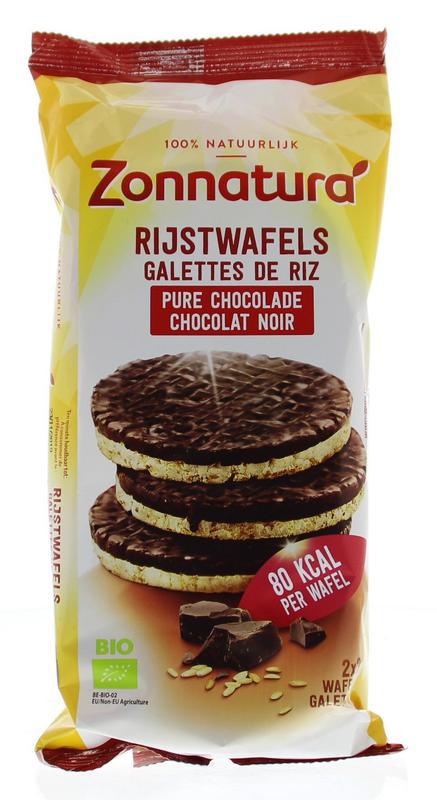 Rijstwafels choco puur bio