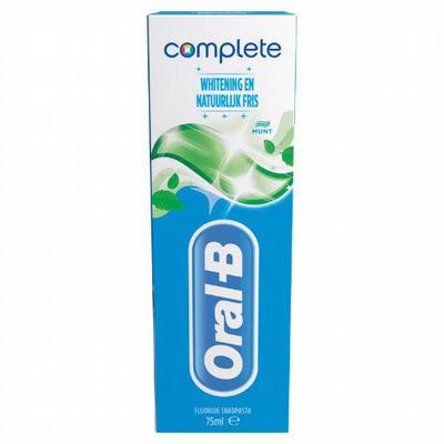 Oral B b tandp compl wh+natu fre 75ml