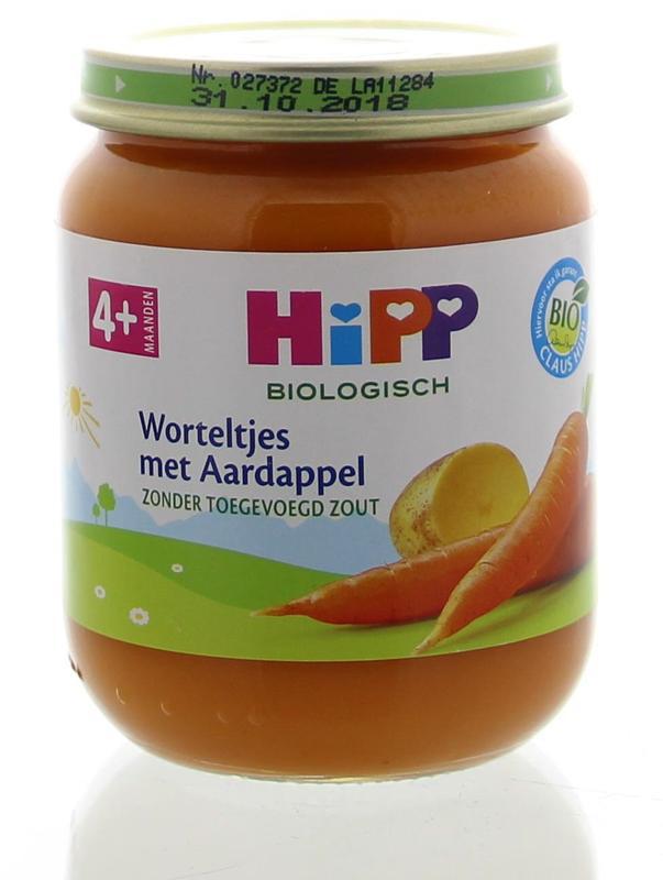 Worteltjes met aardappel 4 maand bio