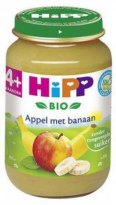 Hipp 4m banaan bi- 190gr