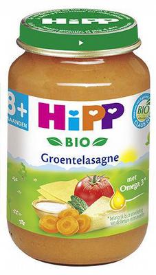 Hipp 8m groentenlasagne bi- 190gr