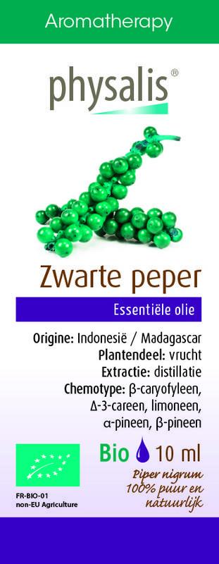 Zwarte peper bio