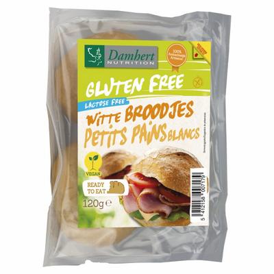 Damhert Broodjes wit glutenvrij