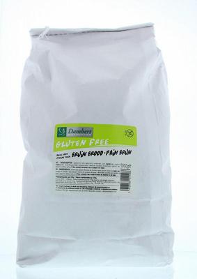 Damhert Broodmix bruin glutenvrij