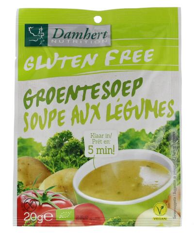 Groentesoep glutenvrij bio Groentesoep glutenvrij bio