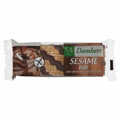Damhert Sesambar chocolade glutenvrij
