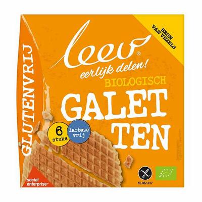Leev Bio glutenvrije galetten (lactosevrij)