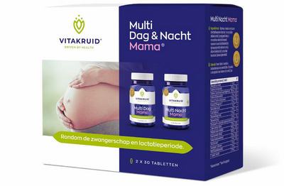 Vitakruid Vitakruid Multi Dag & Nacht Mama 100% Vegan 2 x 30 Vitakruid Vitakruid Multi Dag & Nacht Mama 100% Vegan 2 x 30