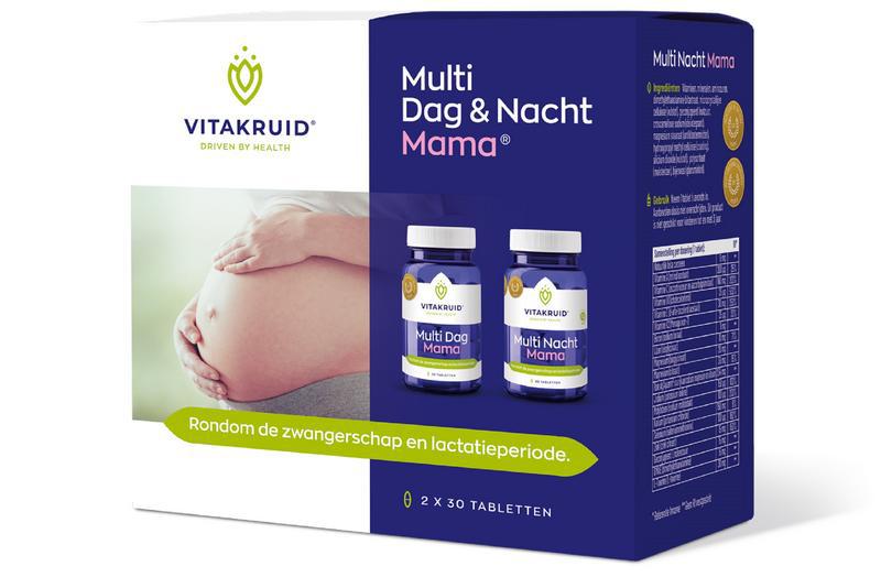 Vitakruid Multi dag & nacht mama 2 x 30 tabletten
