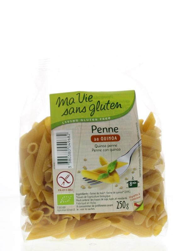 Penne quinoa glutenvrij bio Penne quinoa glutenvrij bio