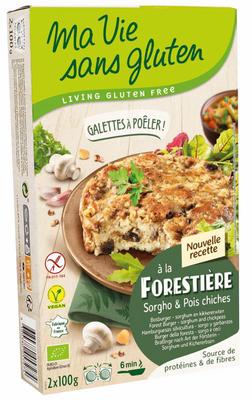 Ma Vie Sans Champignonburger kikkererwt glutenvrij 2x100g bio