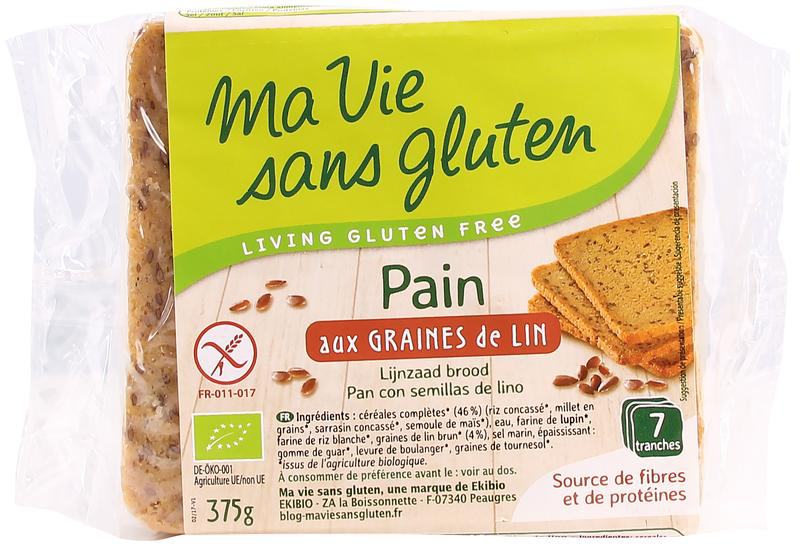 Brood lijnzaad - glutenvrij - bio Brood lijnzaad - glutenvrij - bio