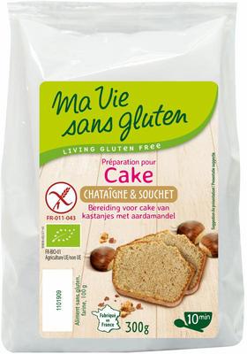 Ma Vie Sans Amandel kastanje cakemix glutenvrij bio