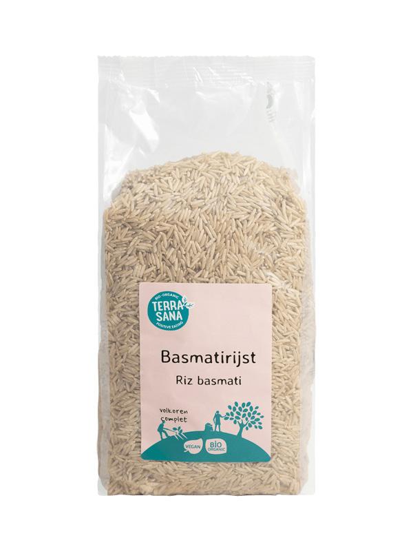 Basmati rijst bruin bio
