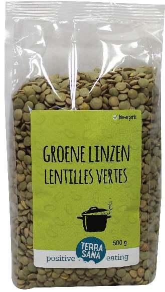 linzen groen 500 g