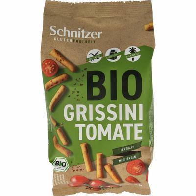 Schnitzer Grissini tomate glutenvrij bio