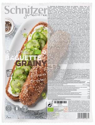 Schnitzer Baguette grainy glutenvrij bio