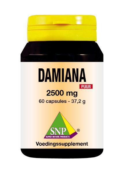 Damiana extract 2500mg puur