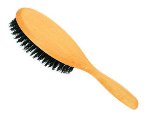 Haarborstel zwijnenhaar large beukenhout