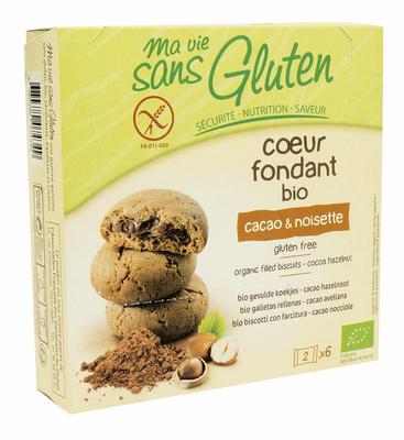Ma Vie Sans Koekjes met creme choco/hazelnoot glutenvrij bio
