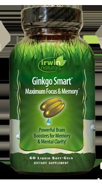 Irwin Naturals Ginkgo smart