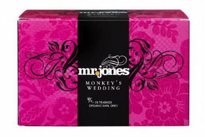 Mr Jones Monkeys wedding earl grey bio