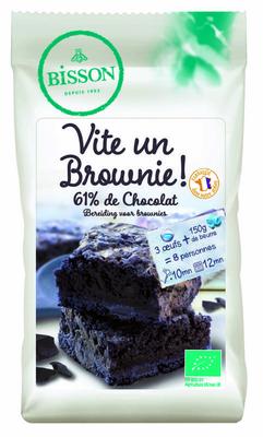 Bisson Bakmix voor brownies bio