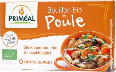 Primeal Kippenbouillon blokjes 10 gram bio