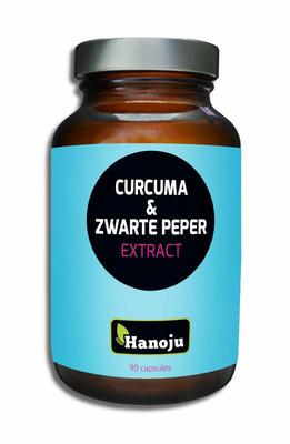 Hanoju Curcuma poeder & zwarte peper extract