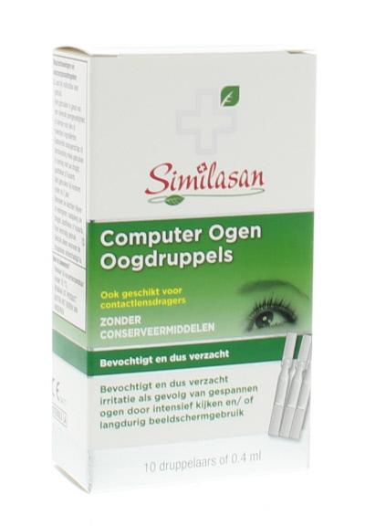 oogdruppels computer ogen simi 10x0.4