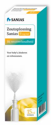 Sanias Zoutoplossing neusspray 8mg/ml