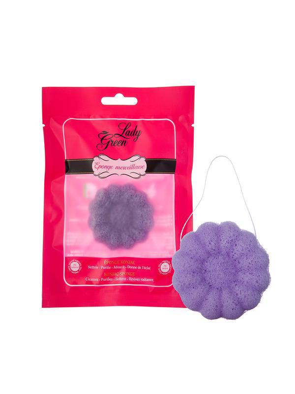 Konjac gezichtspons lavendel