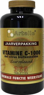Artelle Vitamine C 1000mg/200mg bioflavonoiden Artelle Vitamine C 1000mg/200mg bioflavonoiden