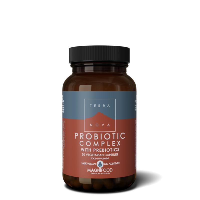 Probiotic complex with prebiotics