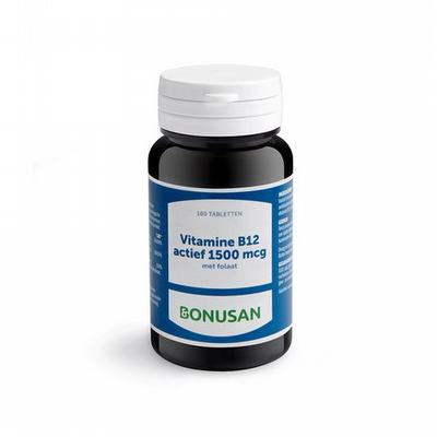 Bonusan Actief vitamine B12 1500 Complex Bonusan Actief vitamine B12 1500 Complex