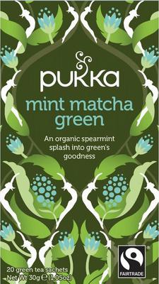 Pukka Mint matcha green bio