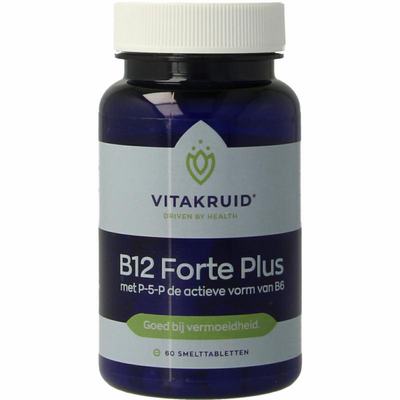 Vitakruid Vitakruid B12 Forte Plus 3.000 met P-5-P Vitakruid Vitakruid B12 Forte Plus 3.000 met P-5-P