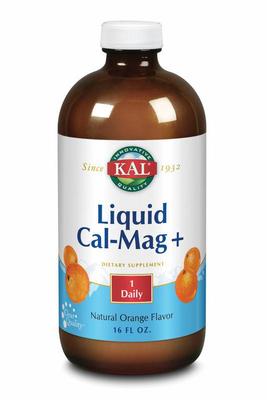 KAL Calcium magnesium plus vloeibaar sinaasappel