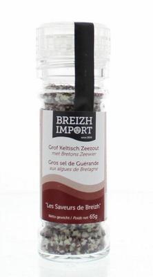 Breizh Import Grof keltisch zeezout zeewier gedroogd strooimolen